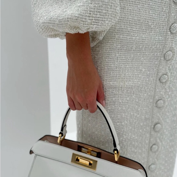 Vita grace adriana scallop top ivory size m - Picture 6 of 12